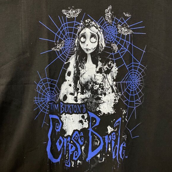 Tim Burton's Corpse Bride Emily The Corpse Bride Tee XL - Picture 2 of 4